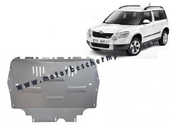Aluminium Motor, Versnellingsbak en Radiator Beschermplaat voor Skoda Yeti