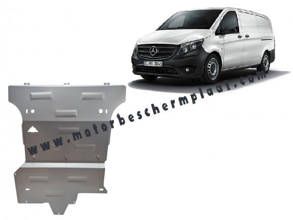 Motor, Versnellingsbak en Radiator Beschermplaat voor Mercedes Viano W447