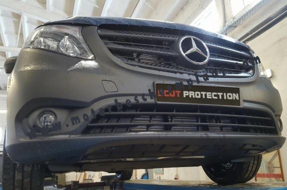 Motor, Versnellingsbak en Radiator Beschermplaat voor Mercedes Vito W447