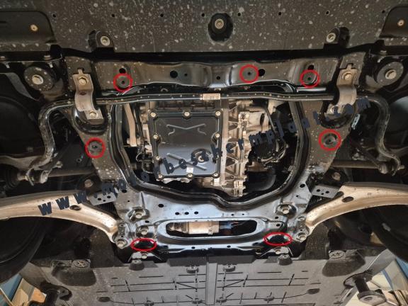 Motor en Versnellingsbak Beschermplaat voor Renault Megane E-Tech