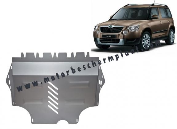 Aluminium Motor, Versnellingsbak en Radiator Beschermplaat voor Skoda Yeti