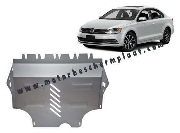 Aluminium Motor, Versnellingsbak en Radiator Beschermplaat voor VW Jetta