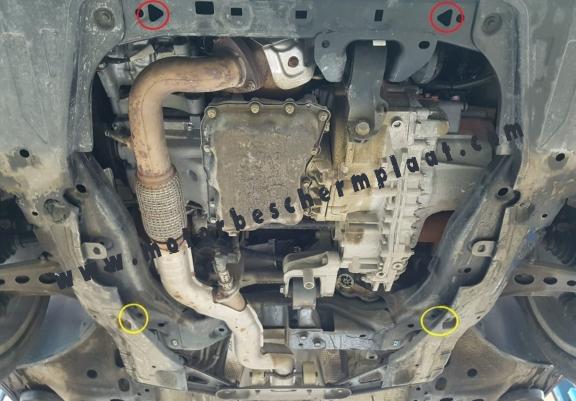 Motor, Versnellingsbak en Radiator Beschermplaat voor Opel Insignia B