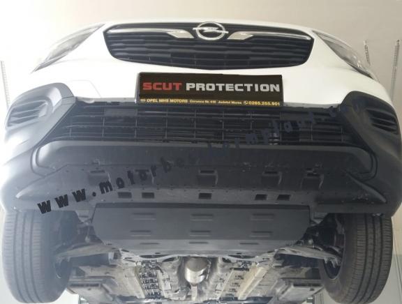 Motor, Versnellingsbak en Radiator Beschermplaat voor Fiat Doblo