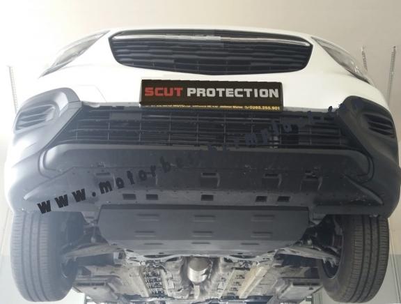 Motor, Versnellingsbak en Radiator Beschermplaat voor Fiat Doblo