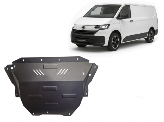 Motor, Versnellingsbak en Radiator Beschermplaat voor Volkswagen Transporter T7 Van