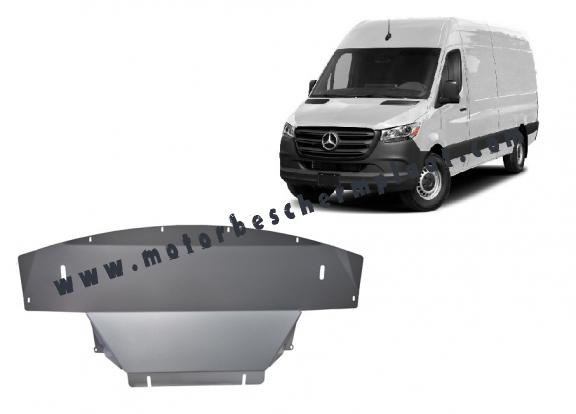 Motor en Versnellingsbak Beschermplaat voor Mercedes Sprinter 907 4x4 - Aluminium