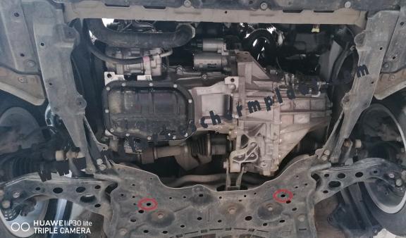 Motor, Versnellingsbak en Radiator aluminium Beschermplaat voor Toyota Prius