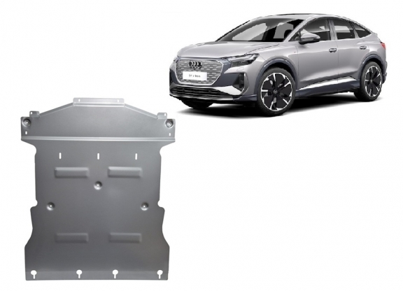 Aluminium Motor Beschermplaat voor Audi Q 4 e-tron