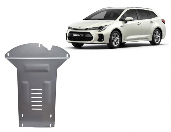 Aluminium katalysatorbeschermer / kat-slot voor Suzuki Swace