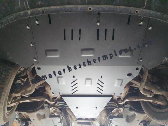 Motor, Versnellingsbak en Radiator Beschermplaat voor Audi A6 met zijflappen