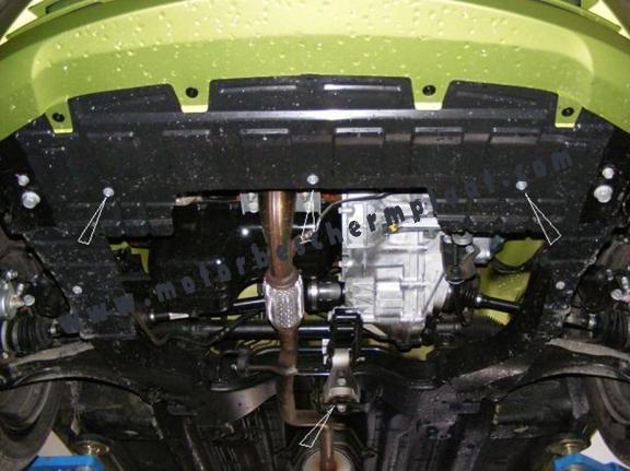 Motor, Versnellingsbak en Radiator Beschermplaat voor Chevrolet Spark