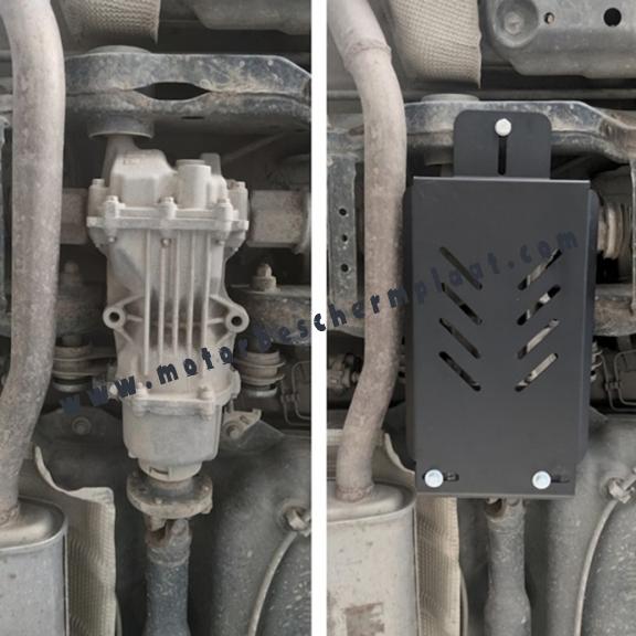 Differentieel Beschermplaat - RWD voor Dacia Duster 4x4