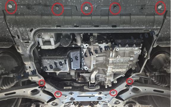 Motor en Radiator Beschermplaat voor Dfsk Fengon 600
