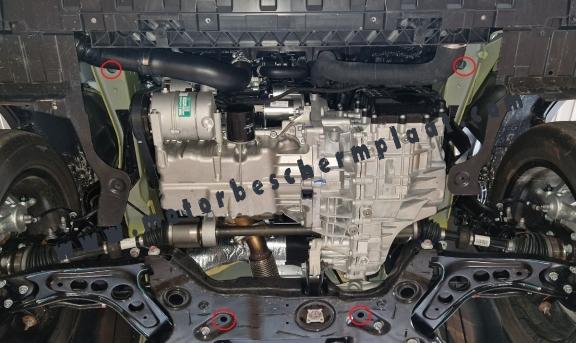Motor, Versnellingsbak   aluminium Beschermplaat voor BAIC Beijing X55