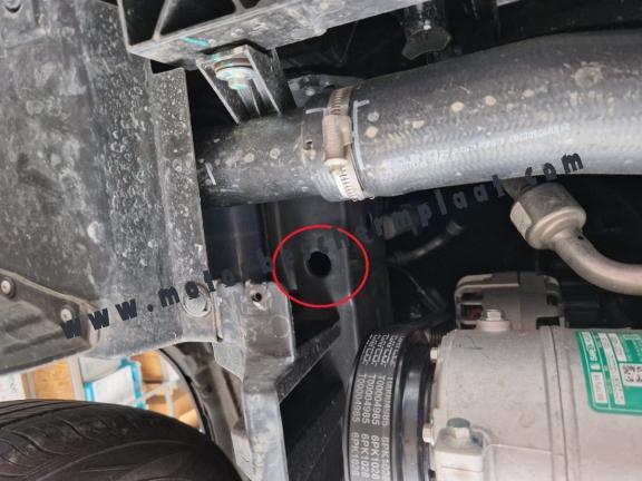 Motor, Versnellingsbak   aluminium Beschermplaat voor BAIC Beijing X75