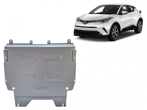 Motor, Versnellingsbak en Radiator aluminium Beschermplaat voor Toyota C-HR