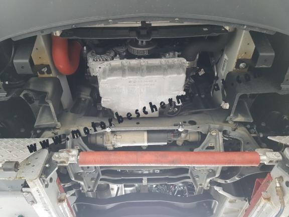 Motor, Versnellingsbak en Radiator aluminium Beschermplaat voor Mercedes Sprinter - RWD