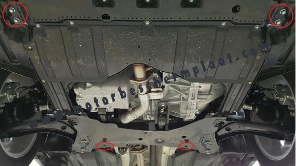 Motor, Versnellingsbak   aluminium Beschermplaat voor Suzuki S-Cross