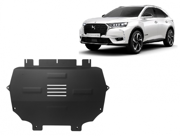 Motor, Versnellingsbak en Radiator Beschermplaat voor Citroen DS 7 Crossback