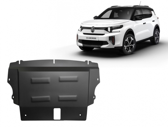 Motor en Versnellingsbak Beschermplaat voor Citroen C3 Aircross