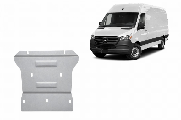 Versnellingsbak aluminium  Beschermplaat voor Mercedes Sprinter 4x4