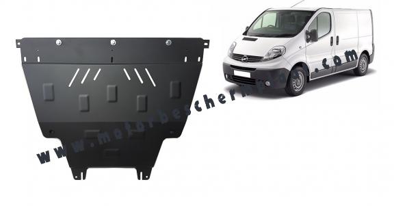 Motor, Versnellingsbak en Radiator Beschermplaat voor Opel Vivaro A 