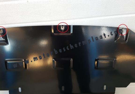 Motor, Versnellingsbak en Radiator Beschermplaat voor BMW Seria 1 E81;E87;E82