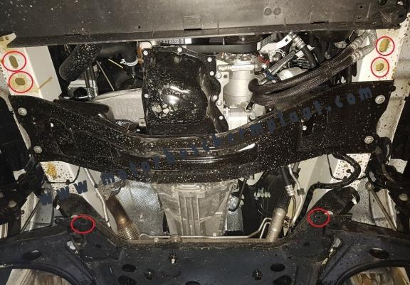 Motor en Versnellingsbak Beschermplaat voor Ford Transit Custom