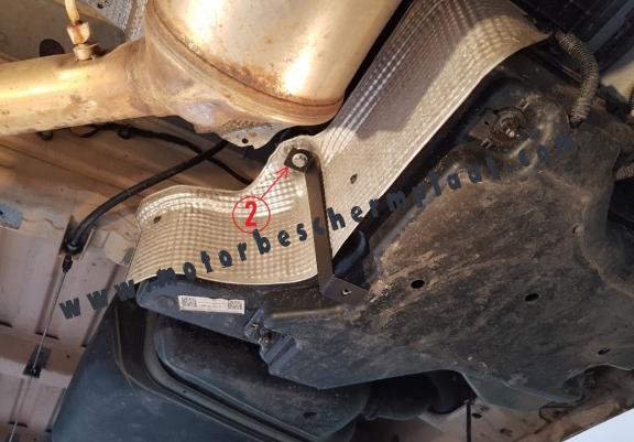 AdBlue tank Beschermplaat voor Volkswagen Crafter / 18 L