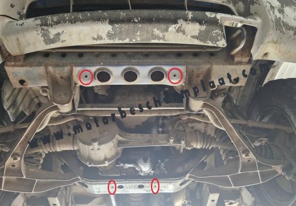 Motor en Radiator Beschermplaat voor Suzuki X90 2.0