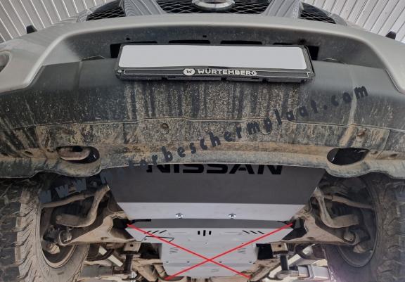 Radiator Beschermplaat voor Nissan Navara D40