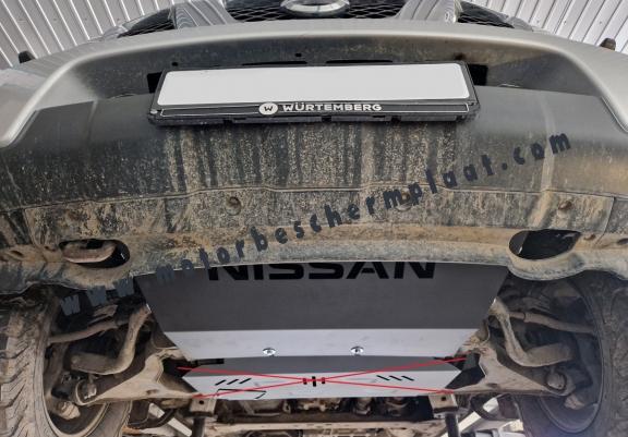 Radiator Beschermplaat voor Nissan Navara D40