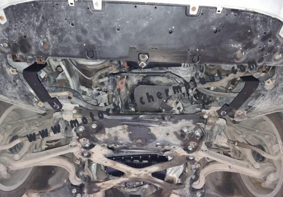 Motor en Radiator Beschermplaat voor Audi A4  B9