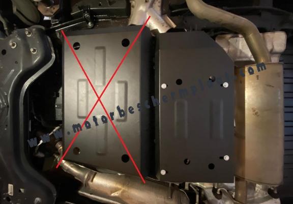AdBlue tank Beschermplaat voor Citroen Jumper