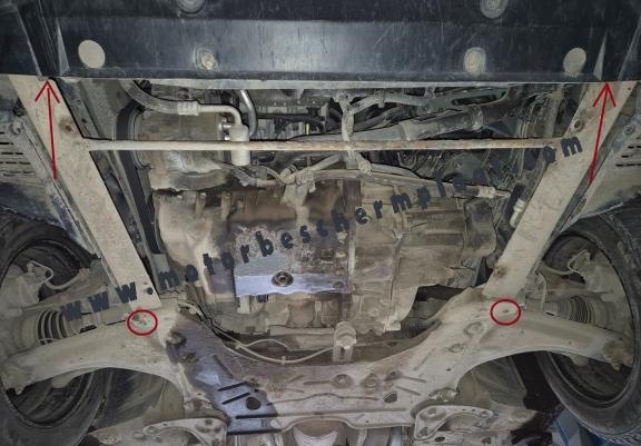 Motor en Versnellingsbak Beschermplaat voor Renault Espace 4