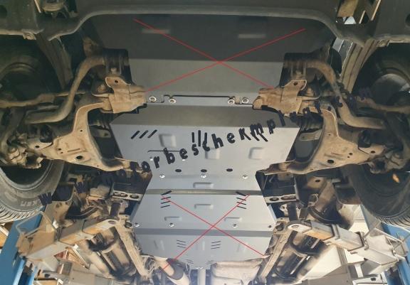 Motor, Versnellingsbak en Radiator Beschermplaat voor Mercedes X-Class W470