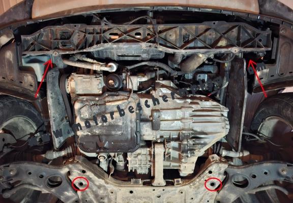 Motor en Versnellingsbak Beschermplaat voor Kia Sorento XM