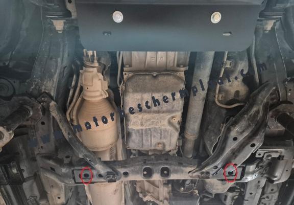 Versnellingsbak aluminium  Beschermplaat voor Toyota 4Runner