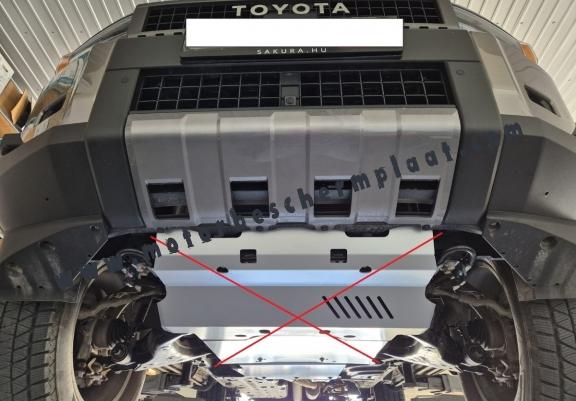 Aluminium Versnellingsbak Beschermplaat voor Toyota Land Cruiser 250