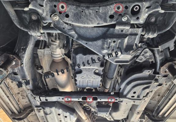 Aluminium Versnellingsbak Beschermplaat voor Toyota Land Cruiser 250