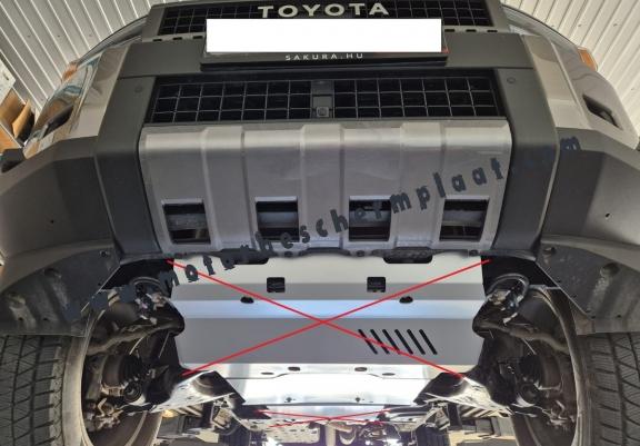 Motor Beschermplaat voor Toyota Land Cruiser 250 - Aluminium 