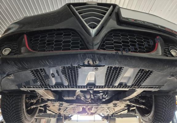Motor, Versnellingsbak en Radiator Beschermplaat voor Alfa Romeo Giulietta