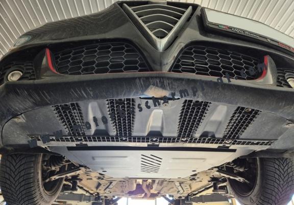 Motor, Versnellingsbak en Radiator Beschermplaat voor Alfa Romeo Giulietta