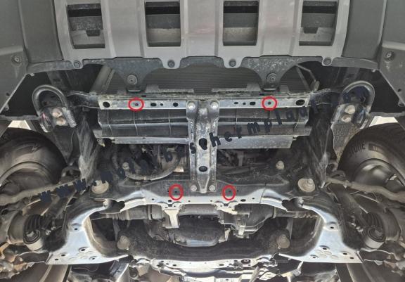 Radiator Beschermplaat voor Toyota Land Cruiser 250