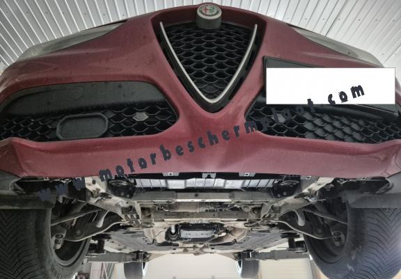 Motor, Versnellingsbak en Radiator Beschermplaat voor Alfa Romeo Stelvio
