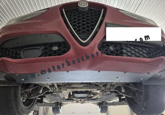 Motor, Versnellingsbak en Radiator Beschermplaat voor Alfa Romeo Stelvio