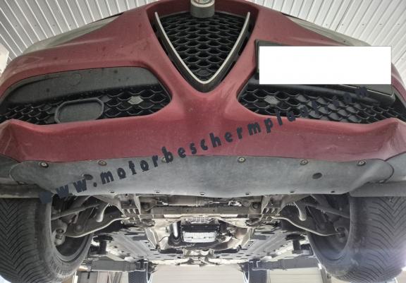 Motor, Versnellingsbak en Radiator Beschermplaat voor Alfa Romeo Stelvio