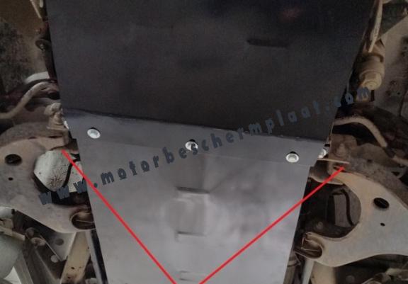 Motor en Radiator Beschermplaat voor Nissan Pick Up