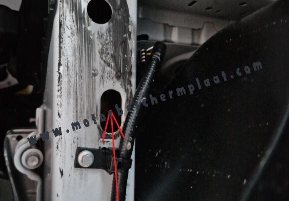 Aluminium Motor en Versnellingsbak Beschermplaat voor Ford Transit Custom
